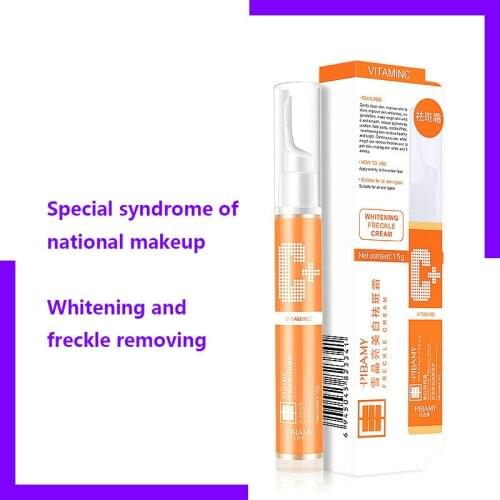 Instant Blemish Removal Gel Vitamin C Whitening Anti Freckle Cream Pen Effectively Remove the Freckle Pigmented Melanin Spots