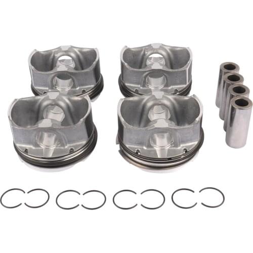 AP03 4x Pistons Rings Set 84.5mm CR 9.5:1 Fits For BMW 20i / 25i / 28i N20B20 2.0L ENGINE