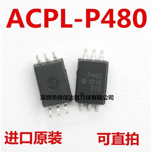 100% New Original 5pcs/lot High Quality ACPL-P480V ACPL-P480 SOP-6 P480 P480V