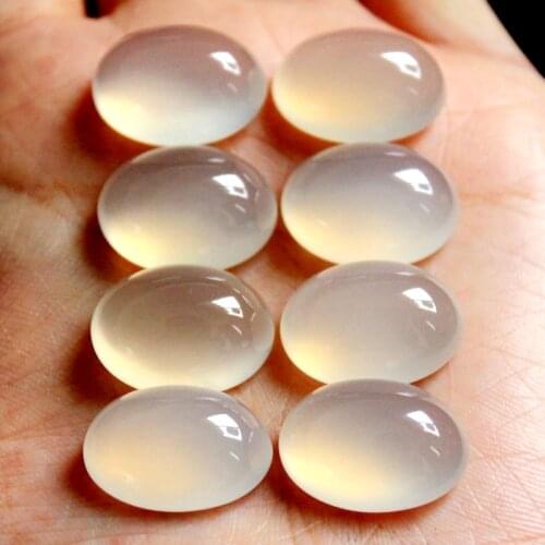 Wholesale 2ps/lot Gray Carnelian Agates Bead cabochons,10x14mm 12x16mm 13x18mm 15x20mm,30x40mm Oval Gem stone Cabochon Ring Face
