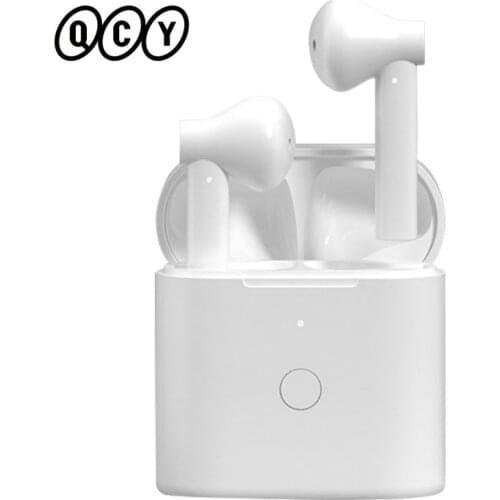 Original QCY T7 HiFi Stereo Bass Earbuds True TWS Hall Switch Headset ENC Noise Cancelling with Mic APP BT5.1 Touch Control