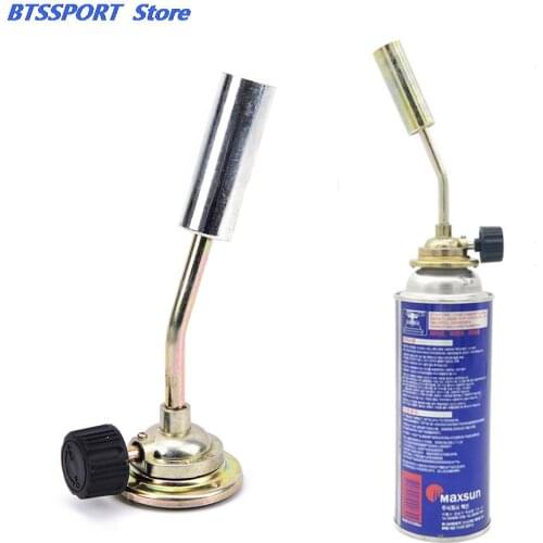 Camping BBQ Gas Jet Flame Burner Gun Fire Lighter gas Torch for outdoor Picnic Heating