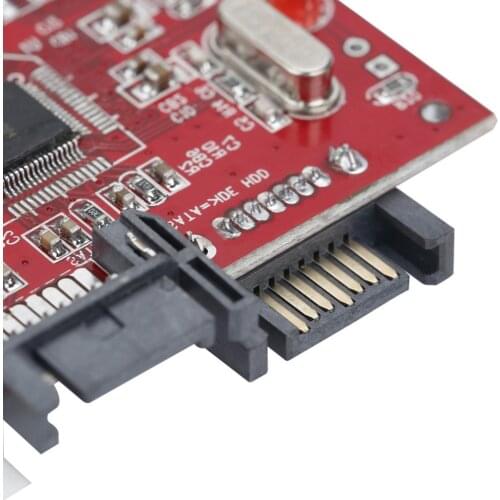 ACEHE Lightweight Durable IDE HDD To SATA Serial ATA Converter Adapter Hard Disk Driver Support For ATA 133 100 HDD CD Adapter