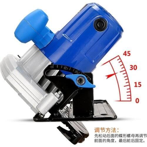 Circular saw for wood10 inch woodworking portable cutting machine household table saw flip