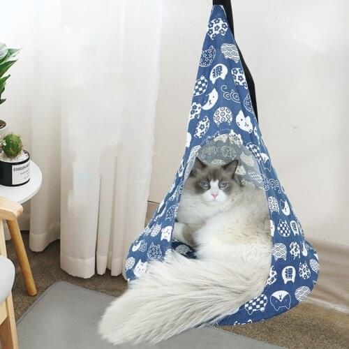 Cute Dog Cat Available Hammock Iron Cage Hanging Comfortable Sunny Seat Pet Hanging Sleeping Beds Shelf Soft Sleeping Mat
