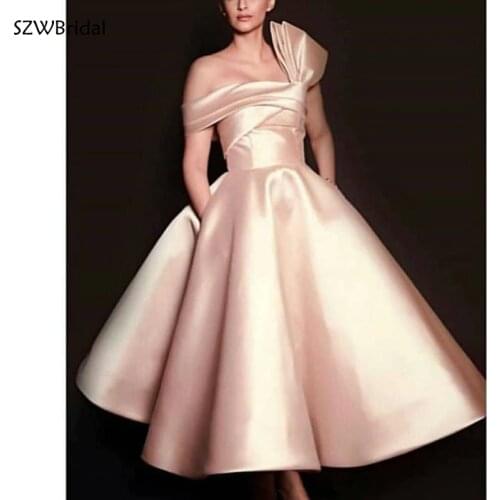 Женские платья ниже колена SZWBridal China At AliExpress