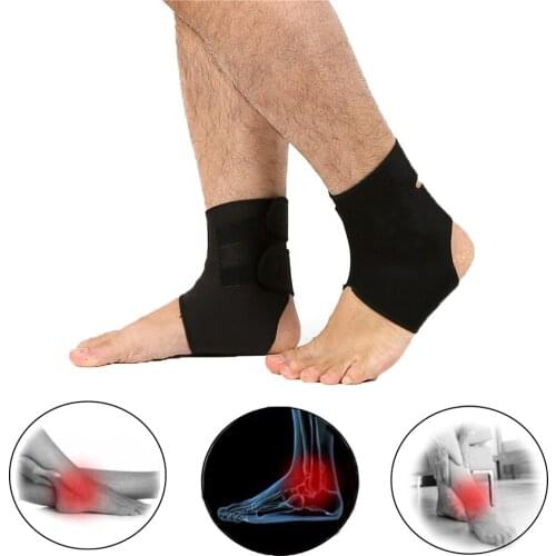 Tourmaline Self Heating Magnetic Therapy Foot Ankle Massage Belt Pad Heated Foot Massager Support Brace Cintura Riscaldante