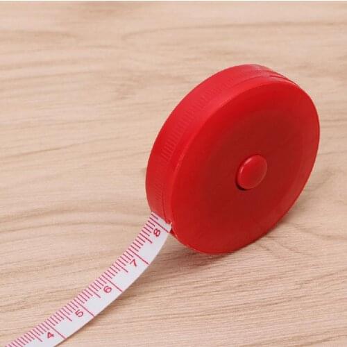 Mini Tape Measure Retractable Ruler Tool Sewing Cloth Tailor Dieting 1.5m 60" for knitting needles