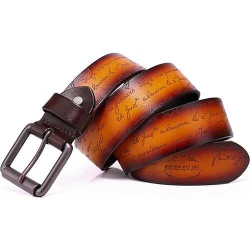 Кожаные ремни для мужчин Yukihiro China At AliExpress