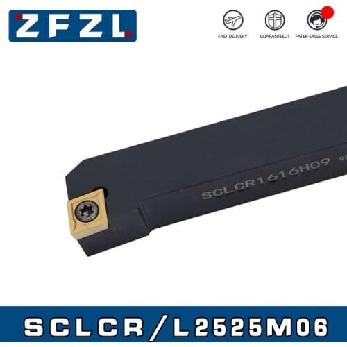 1pcs SCLCR SCLCL Lathe Tool Holder SCLCR2525M06 12 SCLCL2525M06 12 CNC Lathe Arbor Machining Cutter External Holders