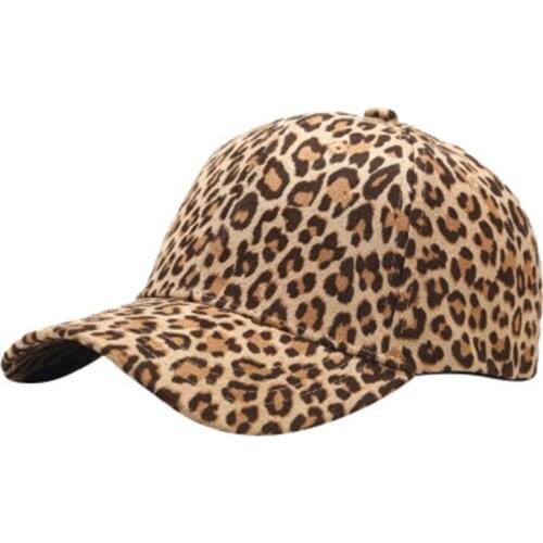 2020 Sexy Leopard print Baseball Cap for women Snapback Bone Adjustable Women Baseball Hat Snapback Hat color