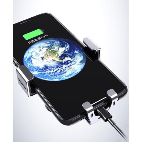 Gravity Phone Holder Car Air Vent Mount Metal Mobile Stand Smartphone GPS Support For iPhone 12 11 Xiaomi Samsung Huawei LG