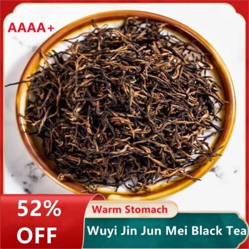 2021 4A+ Chinese Wuyi JinJunMei Red Tea Jin Jun Mei Black for Lose Weight Tea Green Health Care Loss Slimming Tea 250g