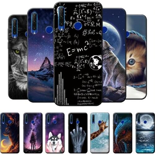 Honor 10i Case Matte Case Huawei Honor 10i HRY-LX1T Silicone Soft Back Phone Cover Honor 10i Case Huawei Honor 10 i 10i Fundas