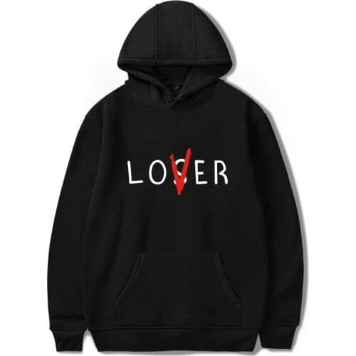 Losers Club Lover Hoodies Mens Sweatshirts Winter Hooded Loser And Lover hoodies Boy/Girls pennywise Losers Club Lovers hoody