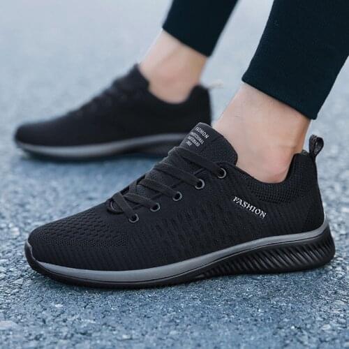 New Non-Slip Running Shoes, Comfortable Deodorant Knitted Sports Shoes, Fashionable Breathable Casual Shoes For Men And Women