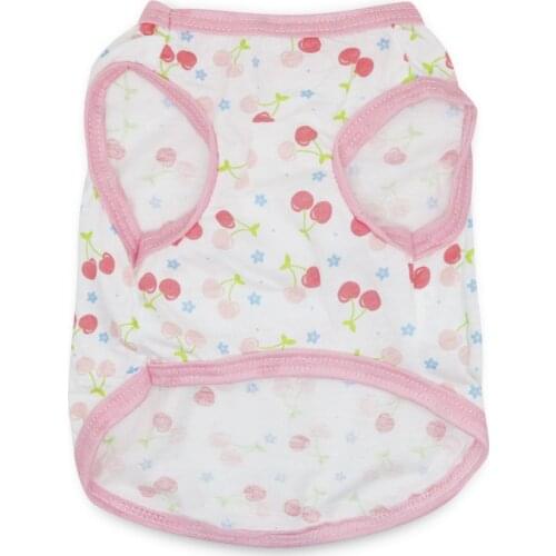 Small Dog Clothes Summer Cat Dog Vest Puppy Pet Clothing Pajamas Yorkshire Pomeranian Maltese Bichon Poodle Schnauzer Tee Shirt