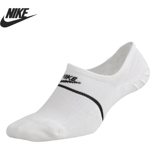 Original New Arrival NIKE U SNKR SOX ESSENTIAL NO SHOW FOOTIE 2PR Unisex Sports Socks