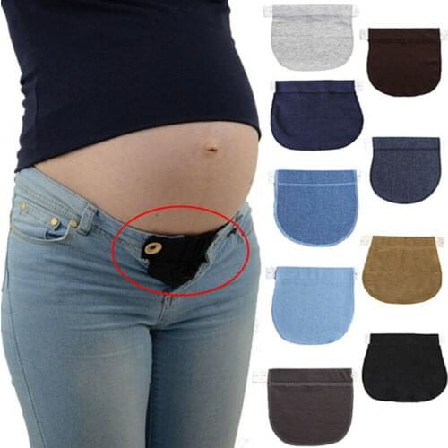 Pregnancy Spuc Belts Button Belt Pants Extension Buckle Pregnant Apparel Sewing Supplies For pregnancy Women Lady Pants