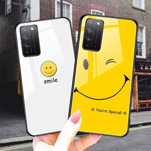 Luxury Tempered Glass Phone Case For Honor 10i 20i X10 8S Play Play3 Back Cover Case For Honor 7C 7A Pro 6X 7X View 10 20 30 Pro