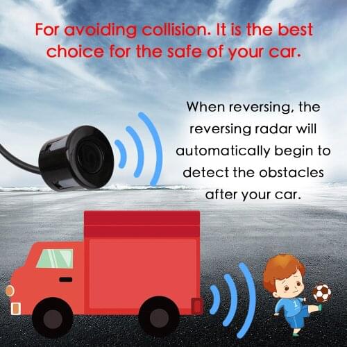 Intelligent Parking Assistance System 4 Sensor Buzzer Car LED Display Reverse Backup Alert Indicator Monitor Kits Parking Sensor