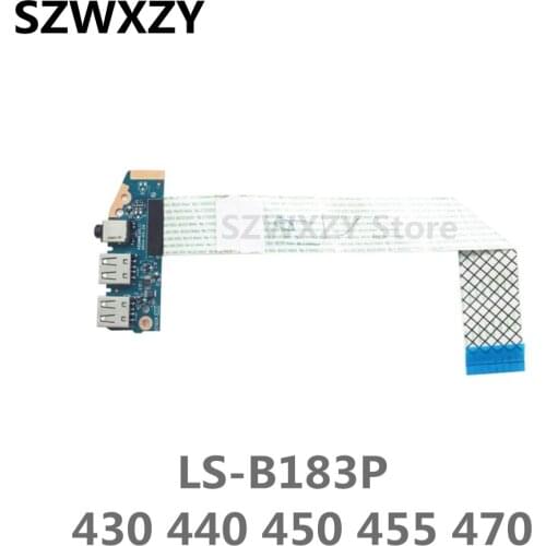 SZWXZY Original 95% New LS-B183P For HP 430 440 450 455 470 G2 Audio USB Board With Cable Full Tested Free Shipping