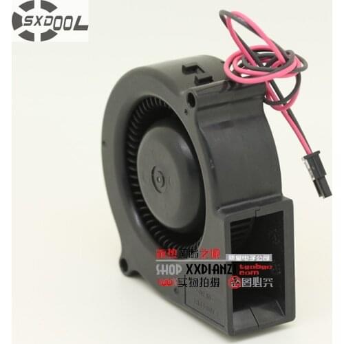 SXDOOL DC blower SMBD24H4 DC 24V 0.19A 7625 76MM turbo cooling fan