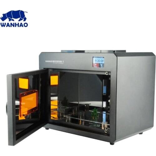 WANHAO NEWEST Efficient UV CURING Box for your DIY 3D printer model with SUPER COOLING SYSTEM