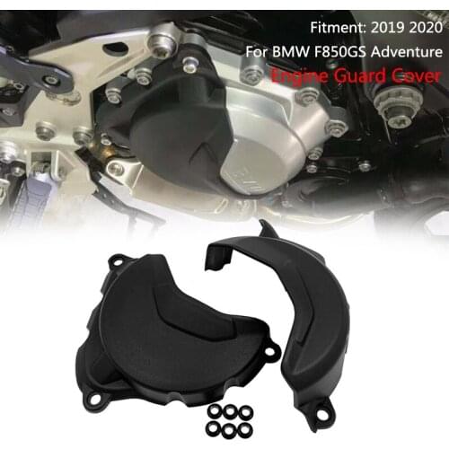 Motorcycle Parts Clutch and Alternator Engine Insulation Protection Guard Cover For BMW F750GS F850GS ADV Adventure 2018-2020