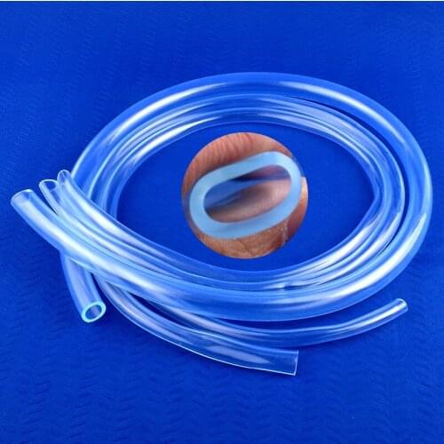 1M 4/5/6/8/10/12/16/20/25 mm Food Grade PVC Transparent Silicone Tube Hose Aquarium Garden Irrigation Flexible Oxygen Tube
