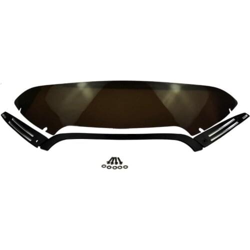 4.5" Spoiler Windshield Motorcycle Wave Windshield Windscreen Screen Or Side Trim For Harley Road Glide FLTR 2015-2018