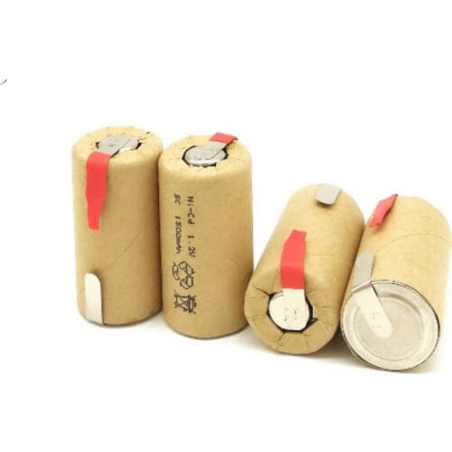 Ni-CD1.2V SC1500mAh Sub C high power 10C rechargeable battery for power tools cordless electric drill,Ni Cd 1.2V battery