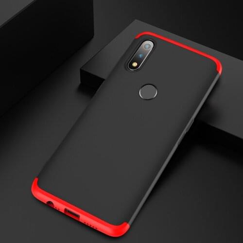 For OPPO Realme 3 3i 3 pro Case 3 IN 1 360 Full Protection Shockprrof Matte Cover For Oppo Realme 3 Realme3 3PRO X Lite