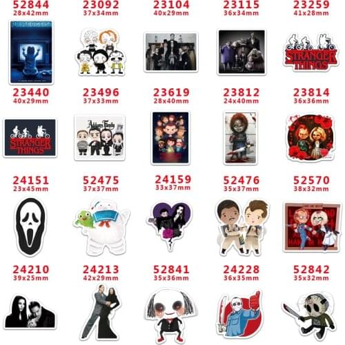 Choshim brand 10 Pcs Planar Resin flatback Horror Movie Halloween for DIY hairbow accessory decoration PR 52842