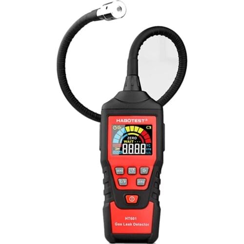 HABOTEST Combustible Gas Detector Gas Analyzer Sensor Natural Gas Test with Alarm for Home Portable Handheld HT601B