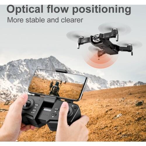 New RC Drone 4K with 1080P HD Dual Camera Foldable Quadcopter with Optical-Flow Camera RC Helicopter Toy VS DJI MAVIC 2 PRO air