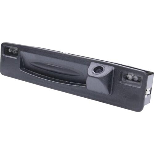 Misayaee Car Rear View Reverse Backup Camera Trurk Handle for Ford Sync2 y Sync3 Fiesta 2015-2017 Focus 3 + 1.5 EcoBoost