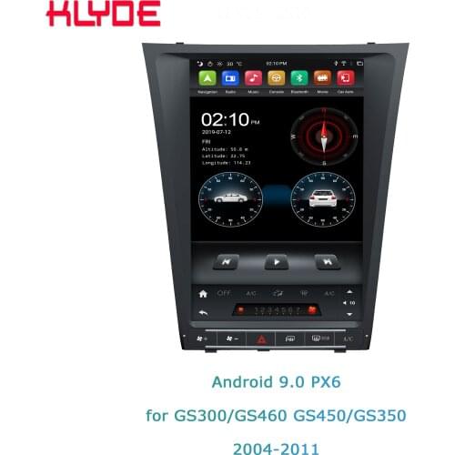 KD-12117 Car multimedia system android 9.0 system DAB radio mirror link android 2din car audio for GS300/GS460 GS450/GS350 2004