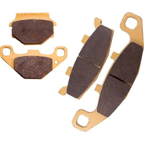 Front and Rear Brake Pads Set For Kawasaki KLE250 Anhelo ZZR250 EX250 ZR250 KLE500 KLE ZZR EX ZR 250 KLE 500 KL650 KL Tengai 650