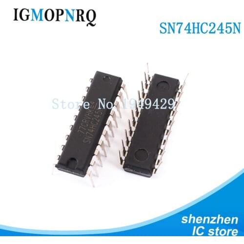 10PCS SN74HC245N DIP 74HC245N DIP-20 74HC245 SN74HC373N SN74HC244N SN74HC377N SN74HC374N SN74HC574N SN74HC573AN SN74HC541N HC245