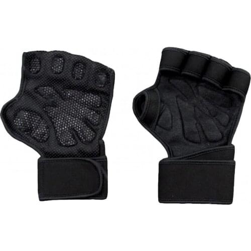 40%HOTNon-Slip Silicone Thickened Cycling Fitness Half-Finger Gloves with Wristband