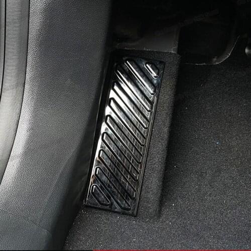 Lsrtw2017 Car Interior Floor Foot Rest Pedal Panel Cover Trim Anti Slip for Mg 5 Mg5 2020 2021 2022 Accessories Auto Styling