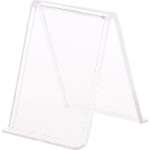 Multifunction Acrylic Shoes Display Stand V Shape Shoe Rack Shelf Holder Shop