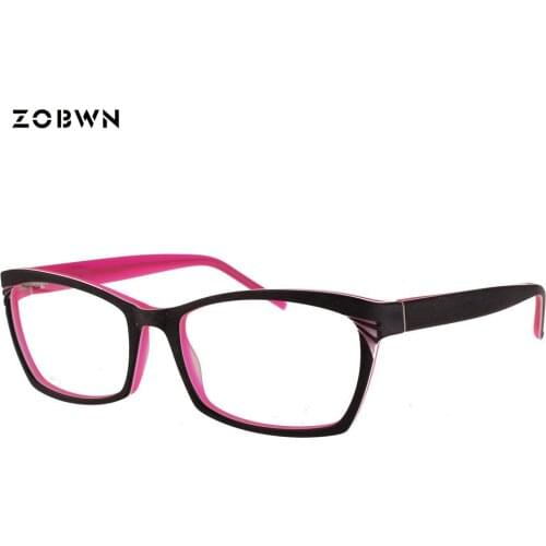 ZOBWN glasses Men Women Brand Design Sport Goggles butterfly Shades lunette oculos oculos de grau feminino for computer myopia