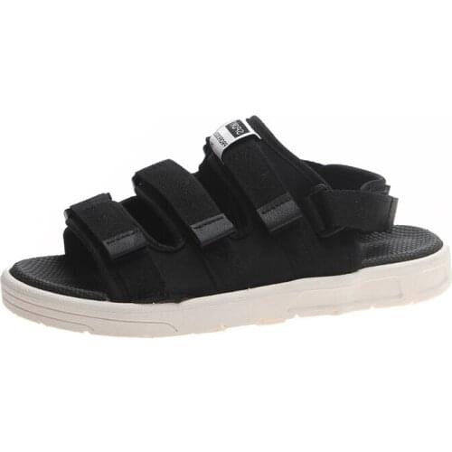 Mens Sandals Fashion Beach Summer Dual-use Couples Outside Wearing 2019 New Vietnamese Cool Drag Shoes