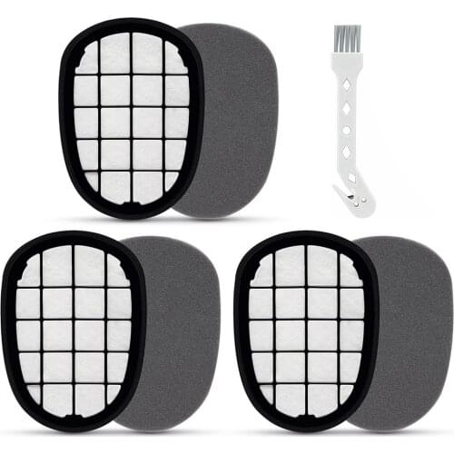 Replacement Filter Sponge Cleaning Brush Set For Philips SpeedPro Max FC6812 FC6813 FC6822 FC6823 FC6826 Wireless Vacuum Cleaner