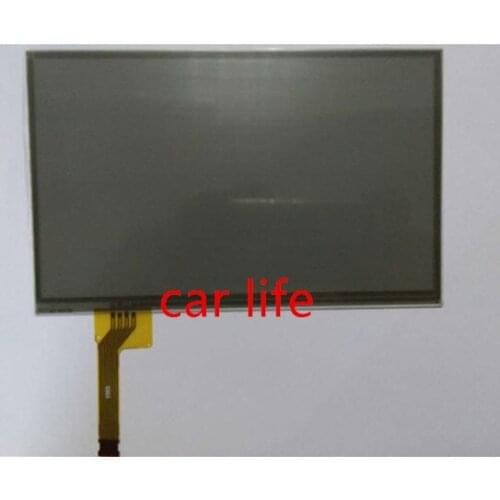 Wholesale 10 pieces 7 inch 8 pin Black glass touch screen Digitizer Lens panel for range rover car C070VW02 V1 LCD