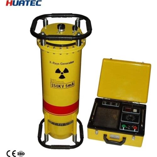 NDT Portable X Ray Flaw Detector Industrial XXQ-2505 250KV Price With glass X-ray tube