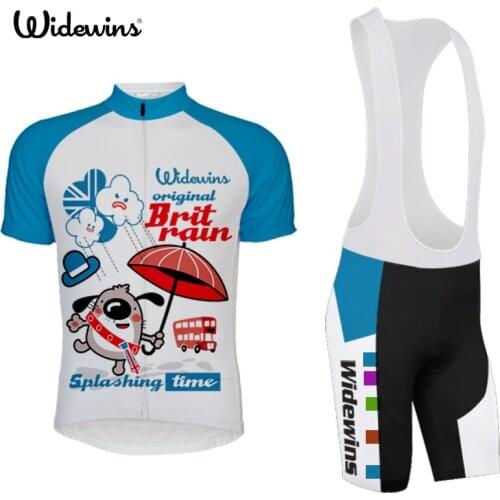 Brit rain team new cycling clothing sportswear breathable cycling wear men women quick dry cycling jersey bike 5812
