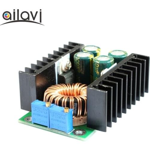 10 Pcs/Lot DC-DC Buck Converter Step-Down Voltage Module 6V 12V 20V 24V Adjustable Power Supply 7-40V to 1.2-35V 8A 300W